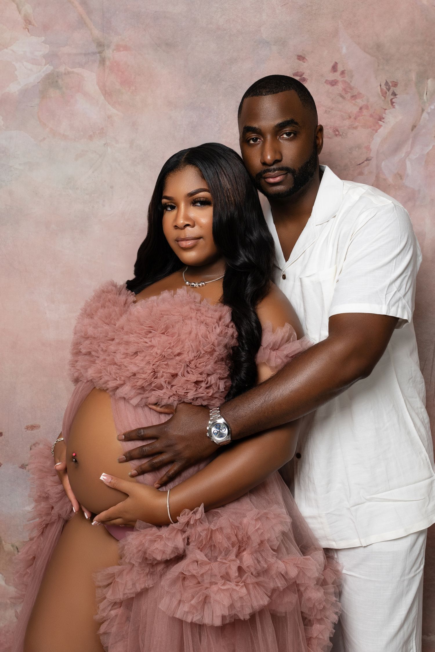 Maternity photography - intimate maternity session