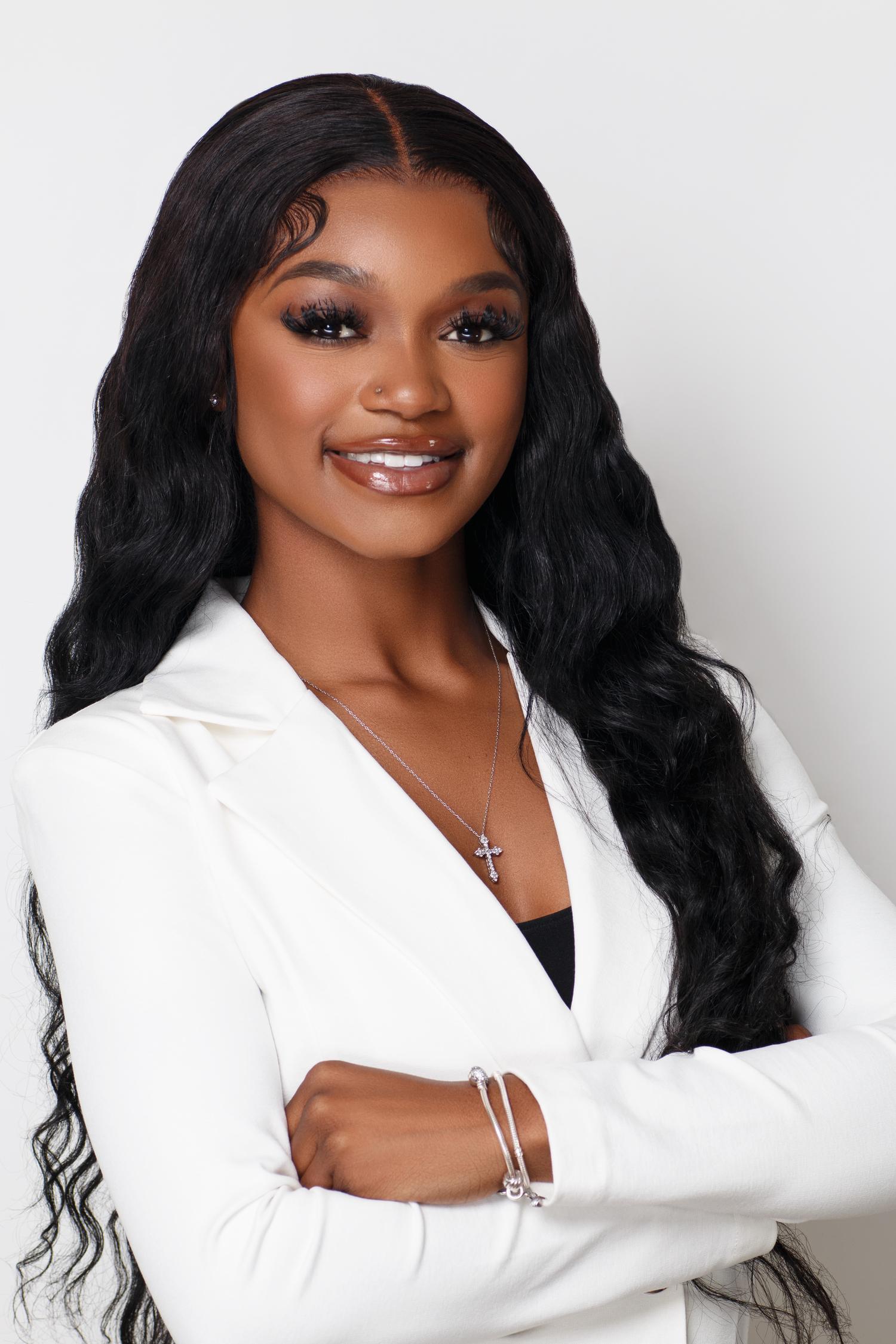 Professional corporate headshot - business professional portrait