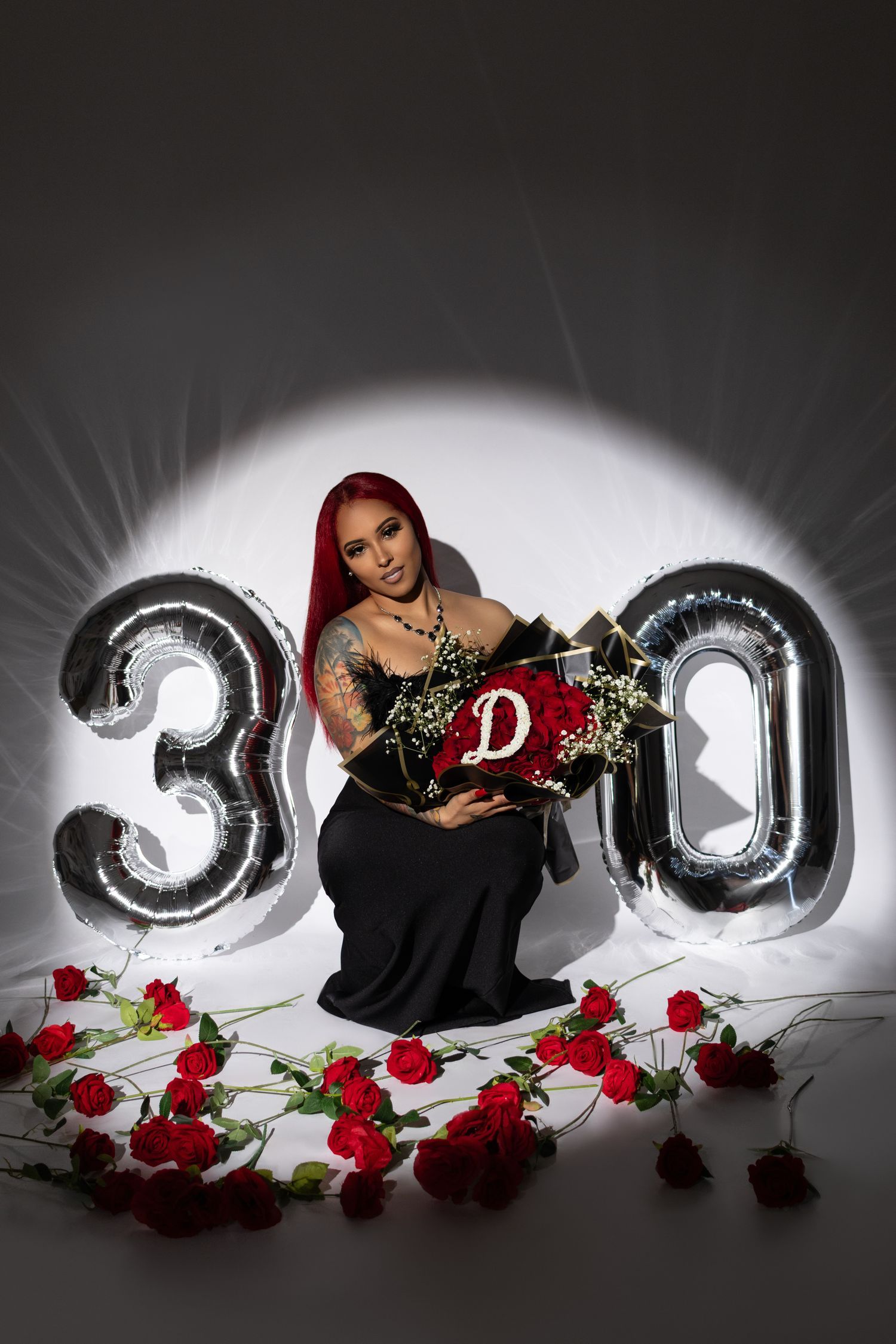 Creative portrait session - content creation photography