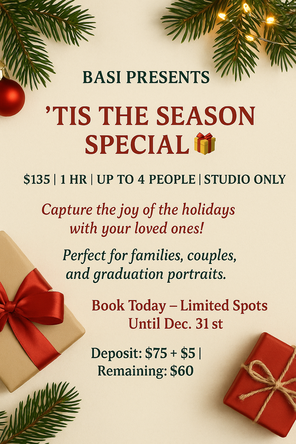 BASI Promo Week 1 Flyer
